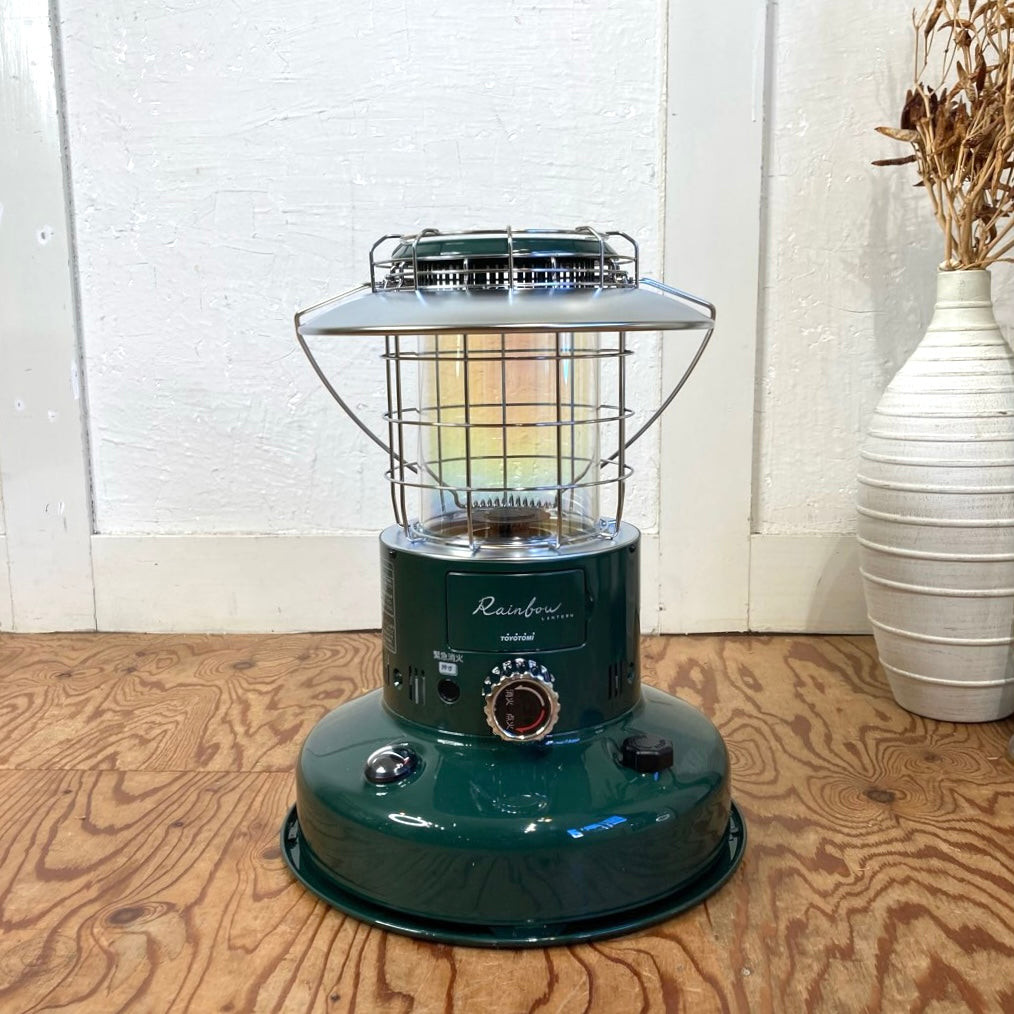 トヨトミ レインボーストーブ RL-25C 緑 1シーズン使用（長期保管品