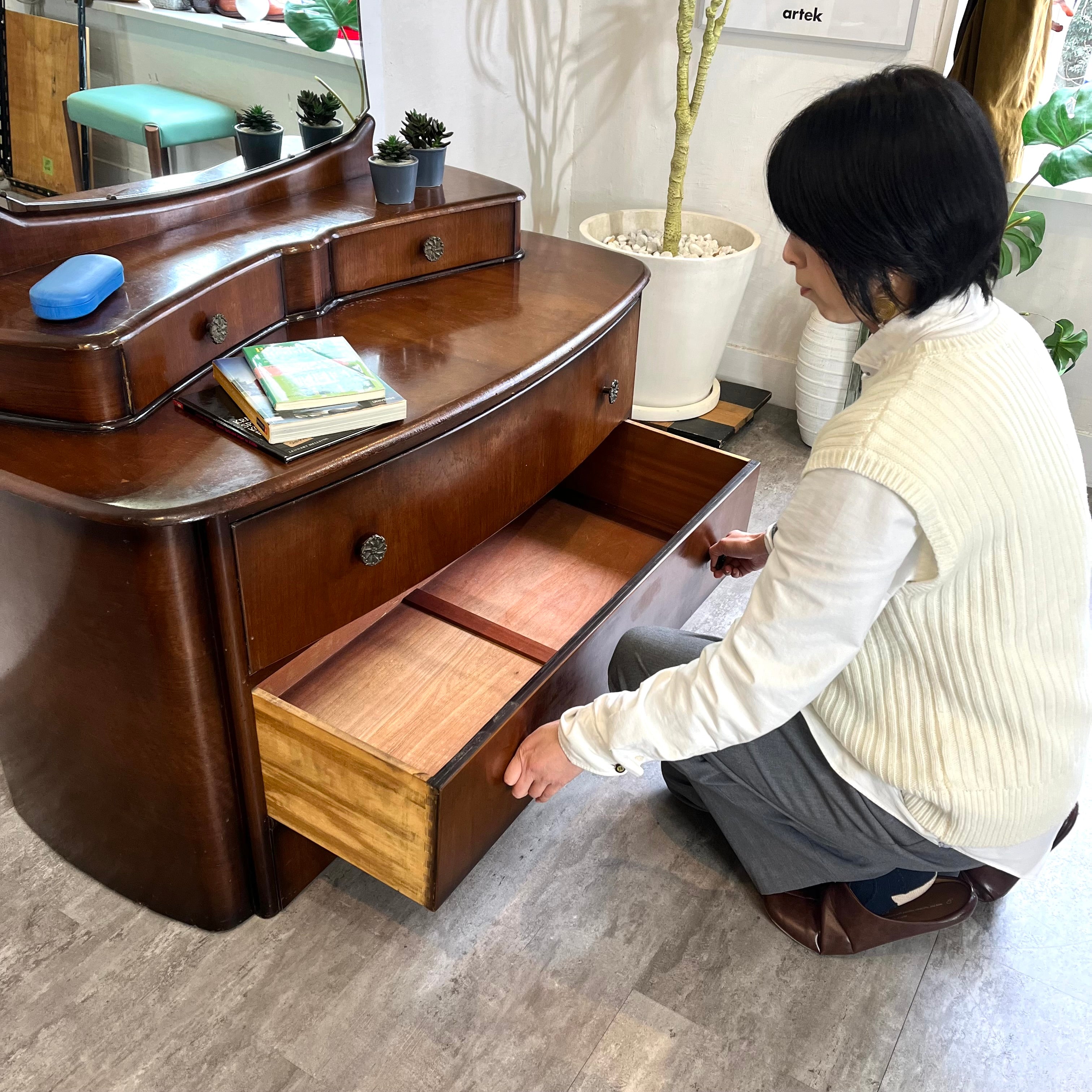 HGS Goldwyn Funiture ドレッシングチェスト ドレッサー ミラー