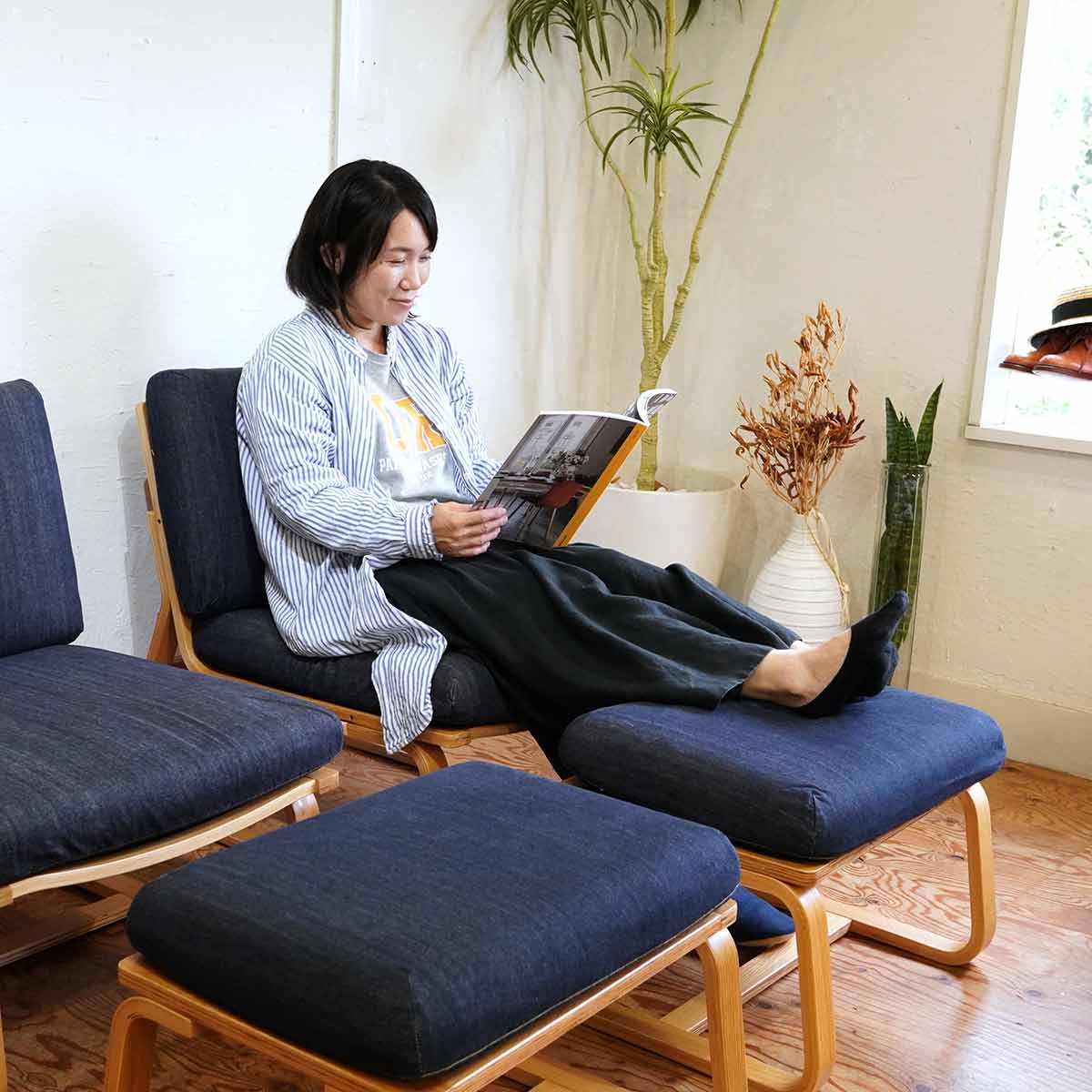 無印良品 リビングでもダイニングでもつかえるソファチェア