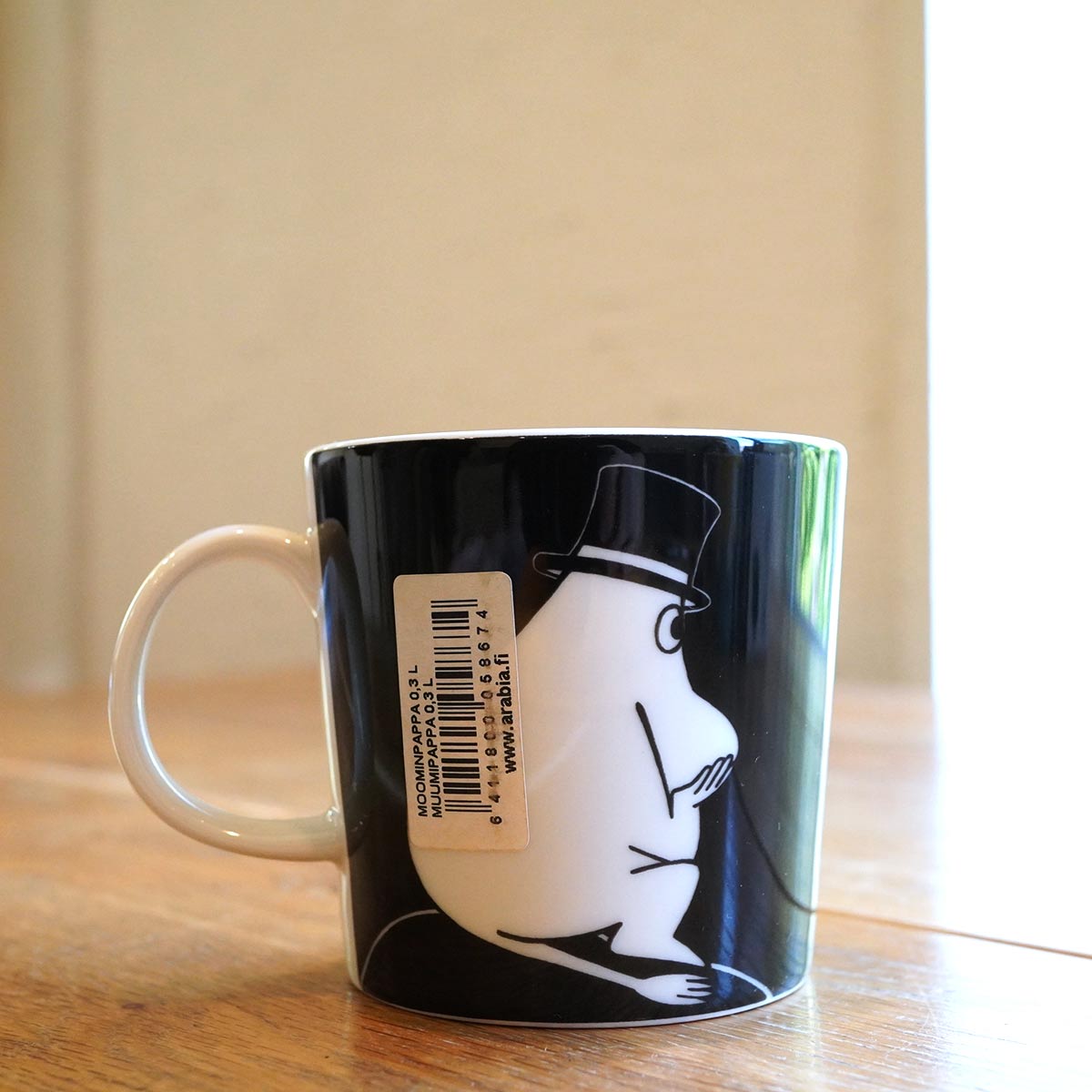 アラビア「ムーミンパパ」デコツリー 北欧 デコタイル タイル 新品