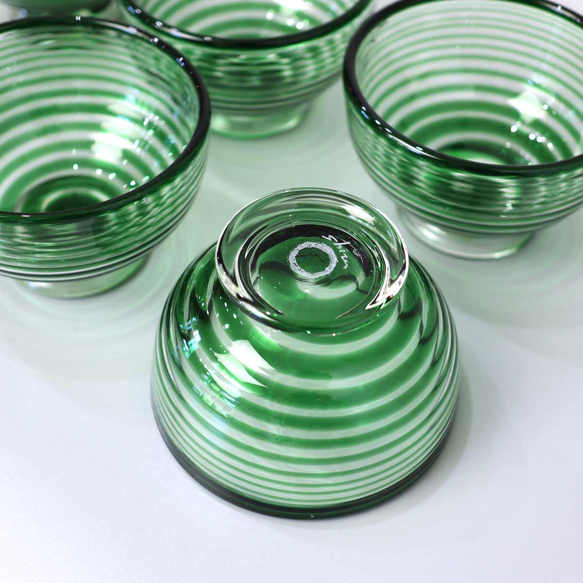 舩木 倭帆 フナキシズホ くもの巣鉢 ガラス 吹きガラス ボウル 器