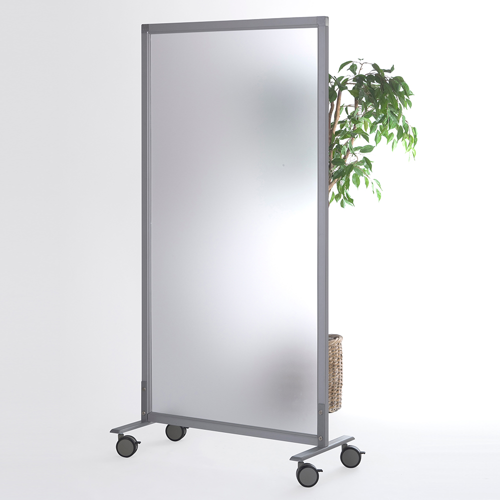 シンプルスクリーン W800 フロスト（キャスター仕様） RFSCR-FRSCA