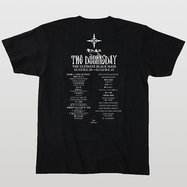 聖飢魔II『THE ULTIMATE BLACK MASS』ヴィデオ黒ミサTシャツ