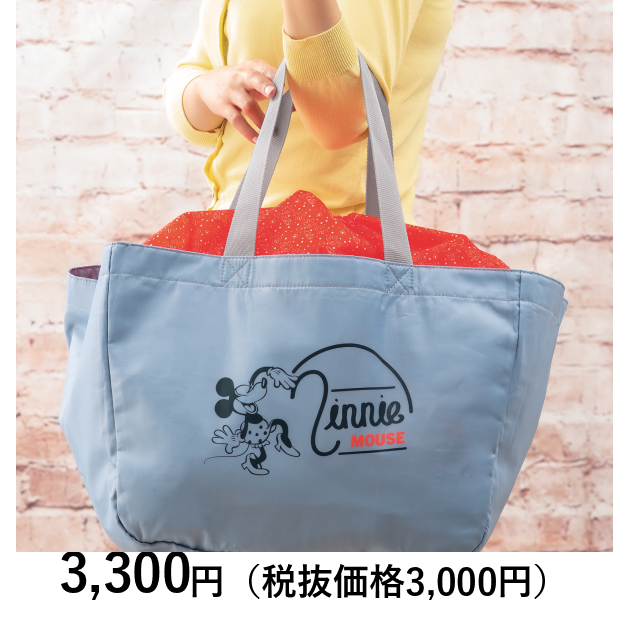 新作【日本未発売】ミニーマウス ビッグフェイス トートバッグ