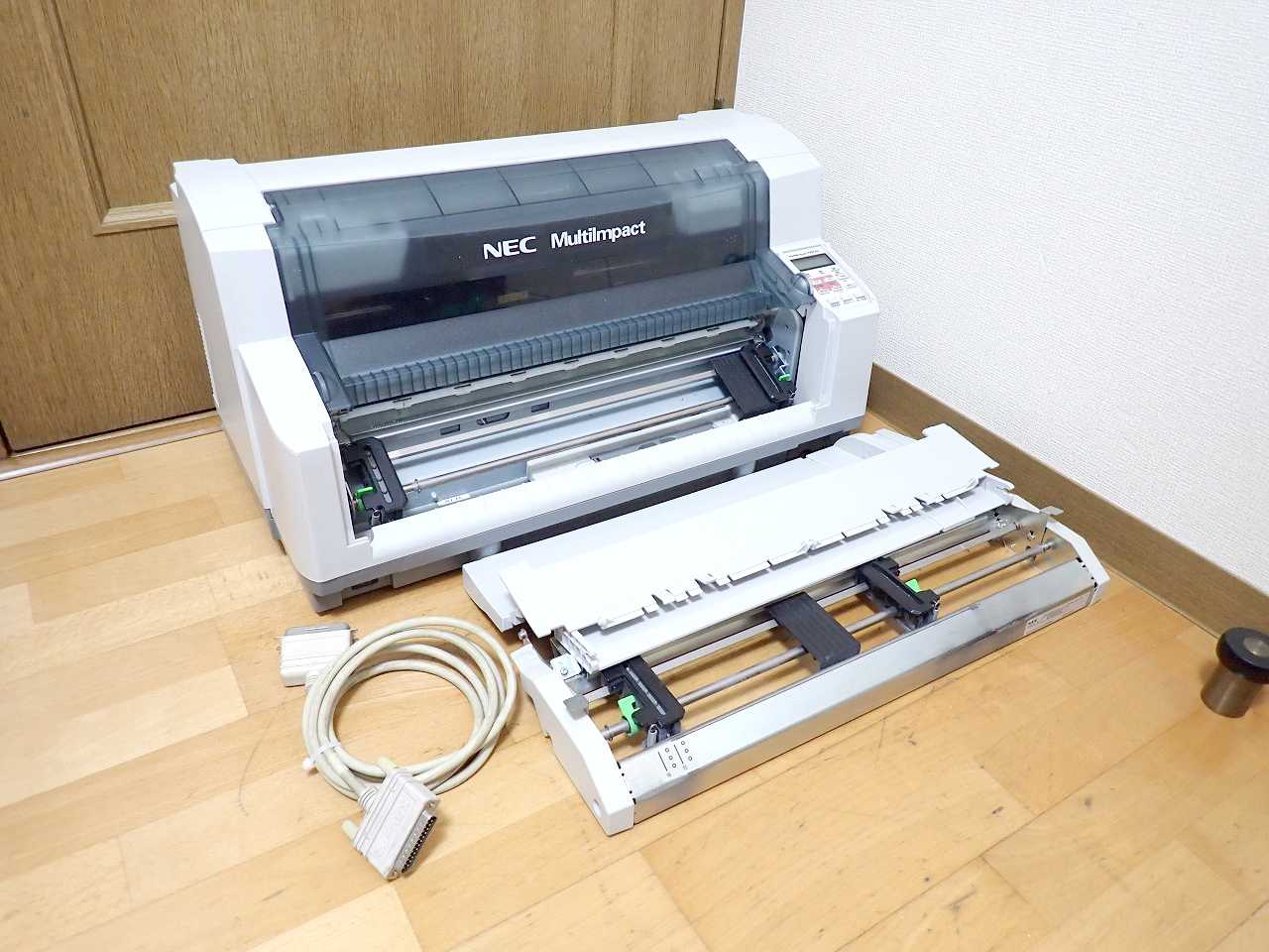 ドットインパクトプリンタ NEC MultiImpact PR-D700XEN リアトラクタ