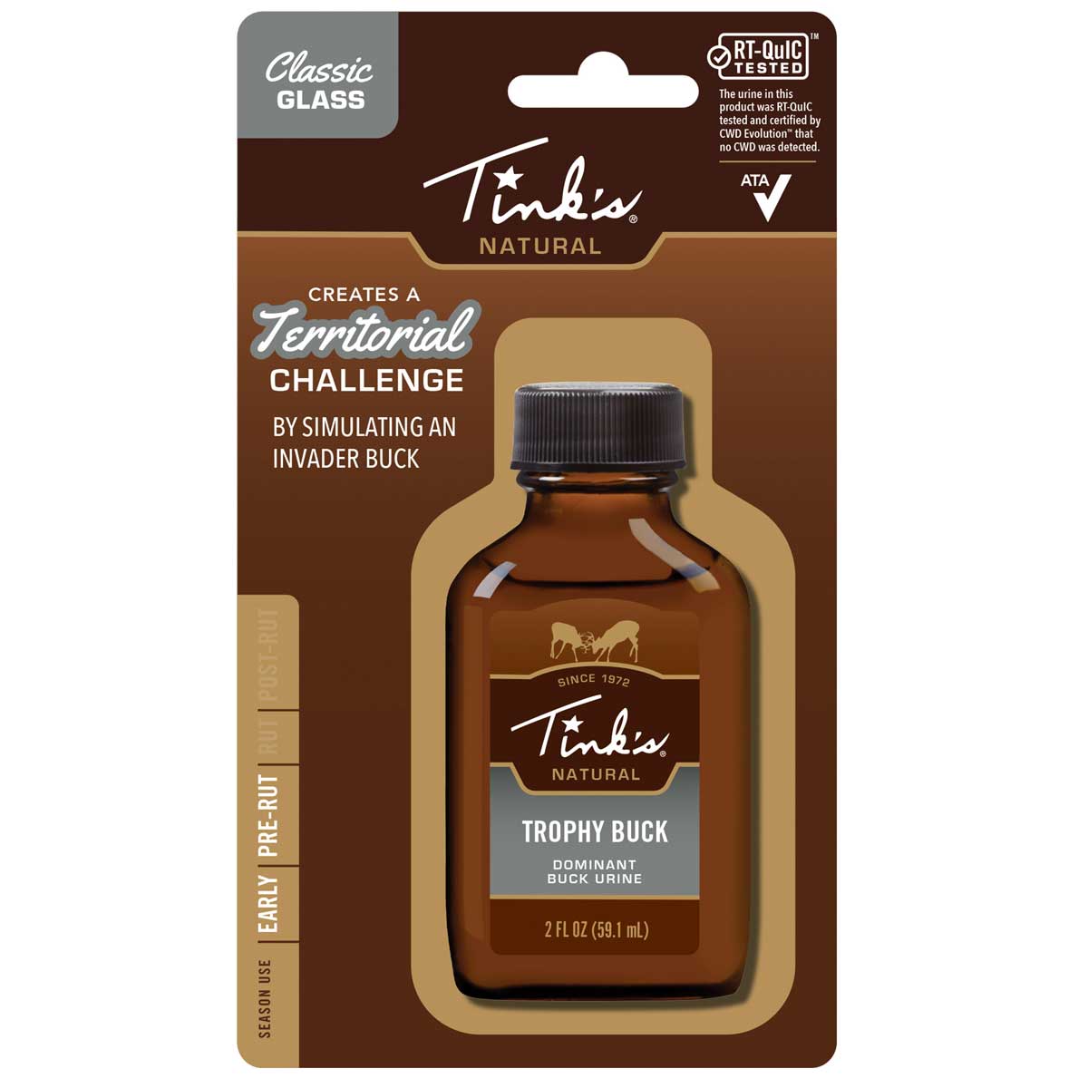Tink's® Trophy Buck Classic Glass - 2 oz. - 0000001231 - Runnings