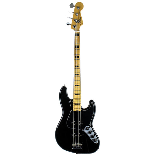 Fender American Elite Jazz Bass - Maple Fingerboard - Black - Used