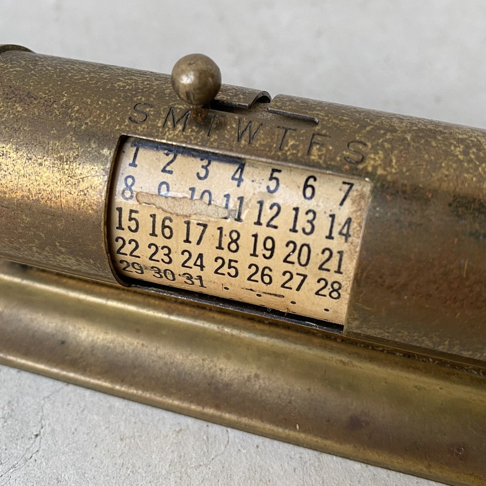 VINTAGE ANTIQUE DESK CALENDAR PARK SHERMAN ヴィンテージ