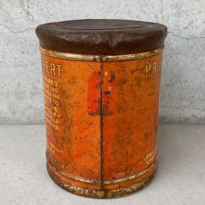 VINTAGE ANTIQUE PRINCE ALBERT TOBACCO TIN CAN ヴィンテージ