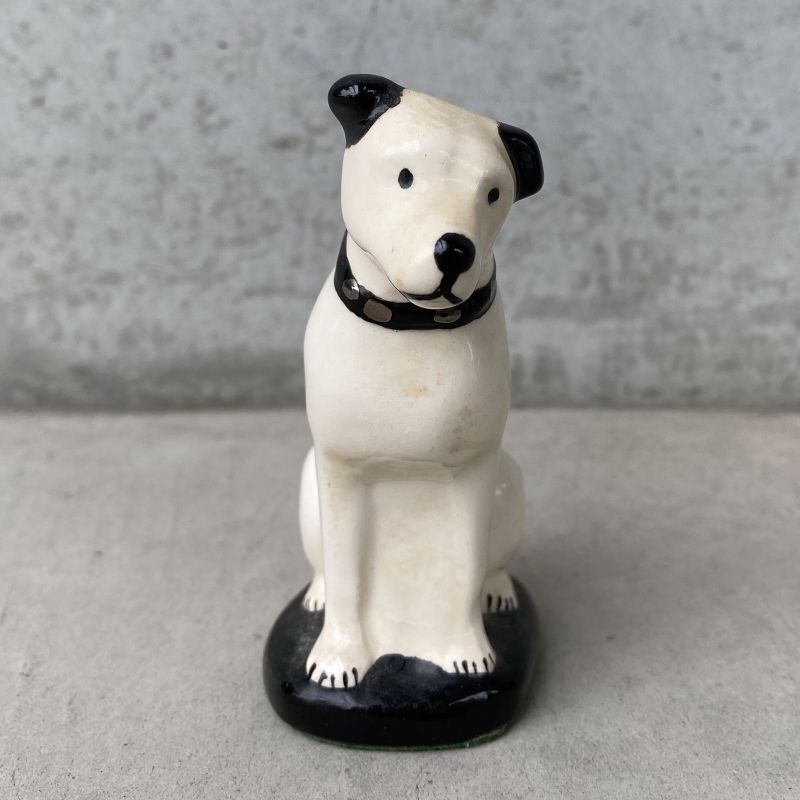 ビクター犬 ニッパー君 陶器置物 7匹 ビンテージ