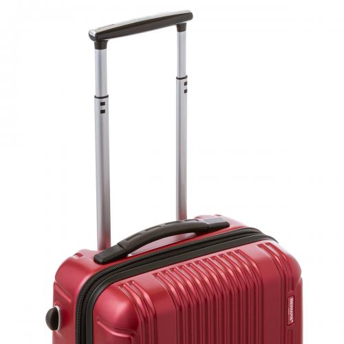 1-3泊] バーマス プレステージ2 34L レッド 4輪 BERMAS PRESTIGE RED