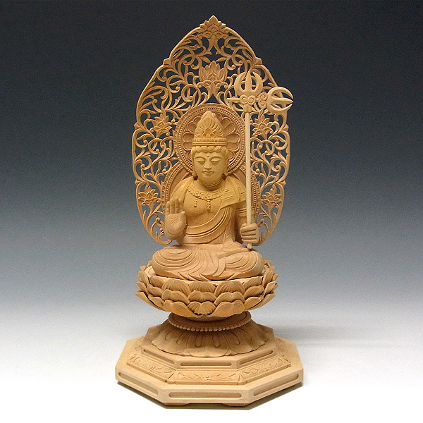 ♥とても古い 銅製 仏像 虚空蔵菩薩 十体 木箱付き 観音像 観音様 骨董