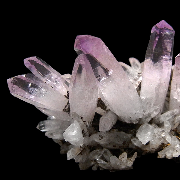 ベラクルスアメジスト 鉱石 鉱物 ミネラル 標本 原石 母岩付き ④