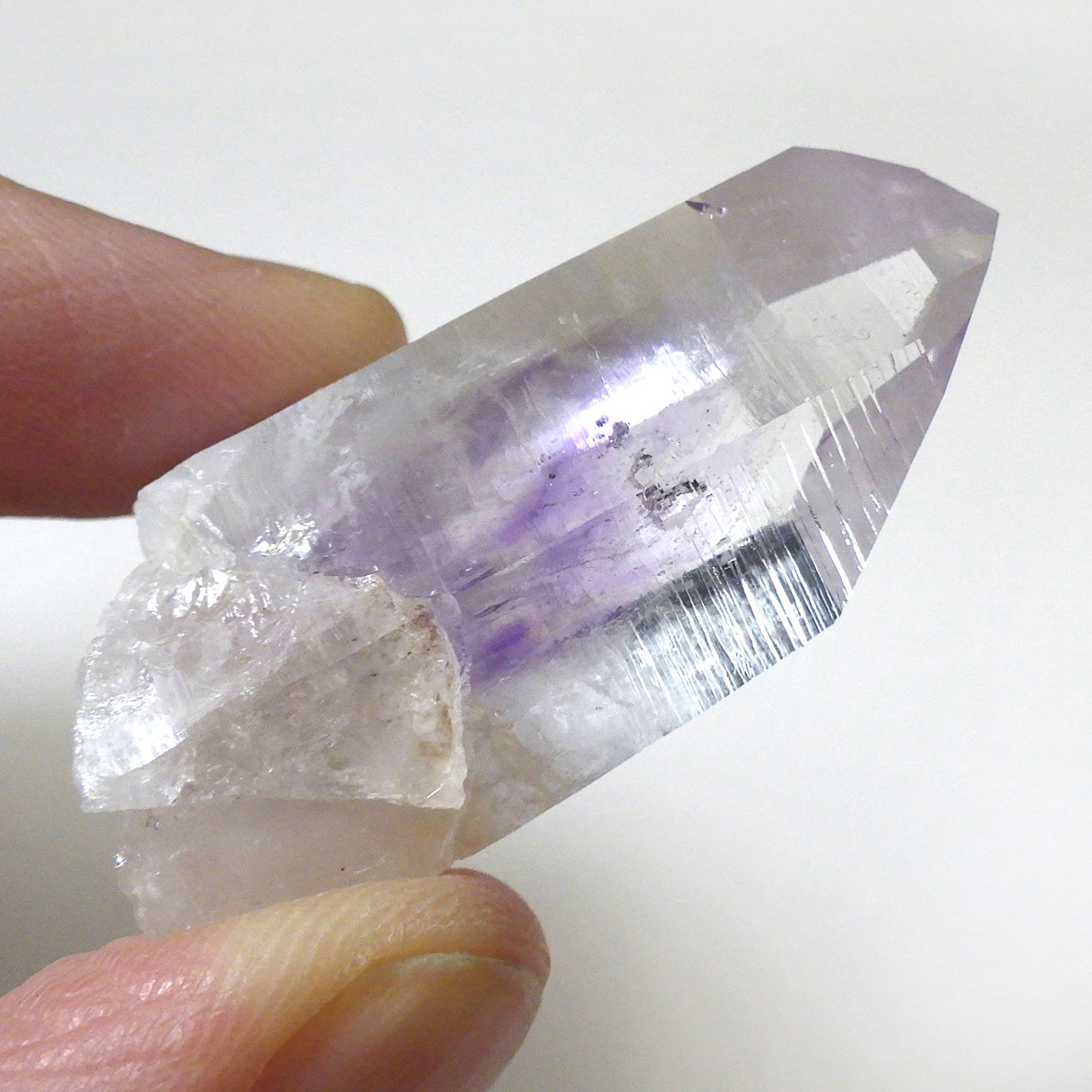 ミヤ202様 ナミビア Goboboseb山 アメシスト(水入り、気泡3箇所) ミヤ