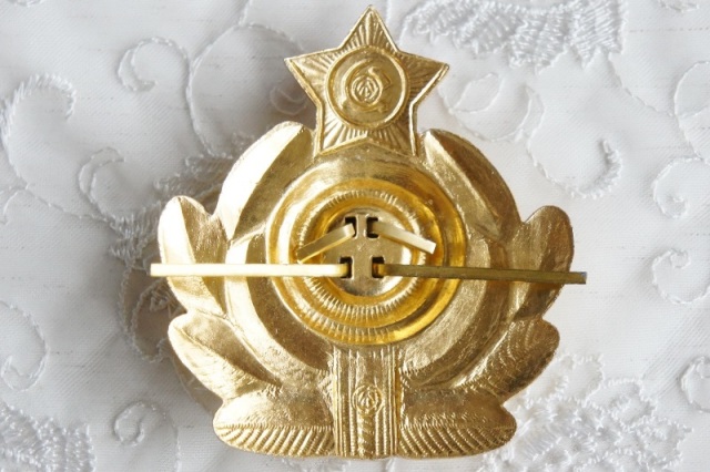 ソ連海軍 将校 帽章/バッジ（カカールダ）【クリックポスト送付可】