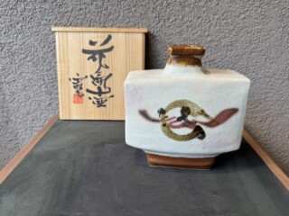 十四代坂倉新兵衛 『萩茶盌』 鵬雲斎書付 買取価格相場｜骨董品買取 緑和堂