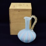 藤田喬平 作『手吹 ヴェニス 瓶』 ｜骨董品買取 緑和堂