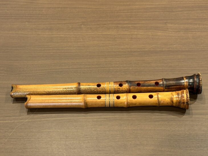 尺八 54.7㎝ 銘 竹治 1尺8寸 1.8尺 （D管）1ッ