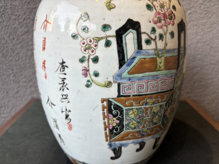 中国 古玩 唐物 粉彩 水注 細密細工 南京色絵 希少 中国 古玩 唐物 粉