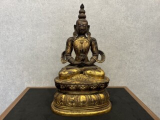 中国骨董品 チベット 仏 二つ 中国骨董品 チベット 仏 二つ