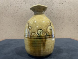 鈴木五郎】弥七田織部徳利 鈴木五郎】弥七田織部徳利 鈴木五郎】弥七田