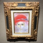 織田 廣喜 作『油彩 少女』 ｜骨董品買取 緑和堂