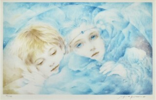 きたのじゅんこ 羽化 希少限定130部オリジナル版画 作品保証書 美少女