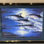 C*O様 クリスチャン ラッセン シーフライト 作品保証書付き 本物 110cm