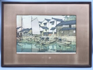 櫃田伸也 「小さな流れ」 10号 油彩画 櫃田伸也 「小さな流れ」 10号