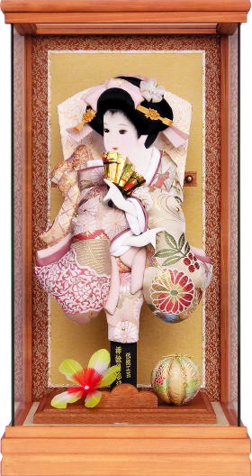 悠 10号[F10-1]/羽子板/東昭齊秀月モリヤ人形店 埼玉県川越市