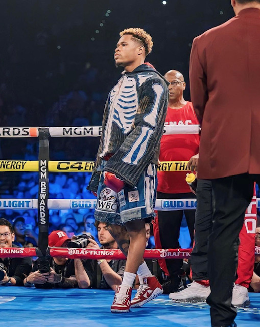 世界をゆるがすボクサーとファッション。