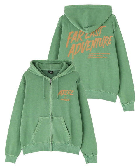 AVIREX x ATEEZ - FADE WASH PARKA “ADVENTURE” (PRE-ORDER