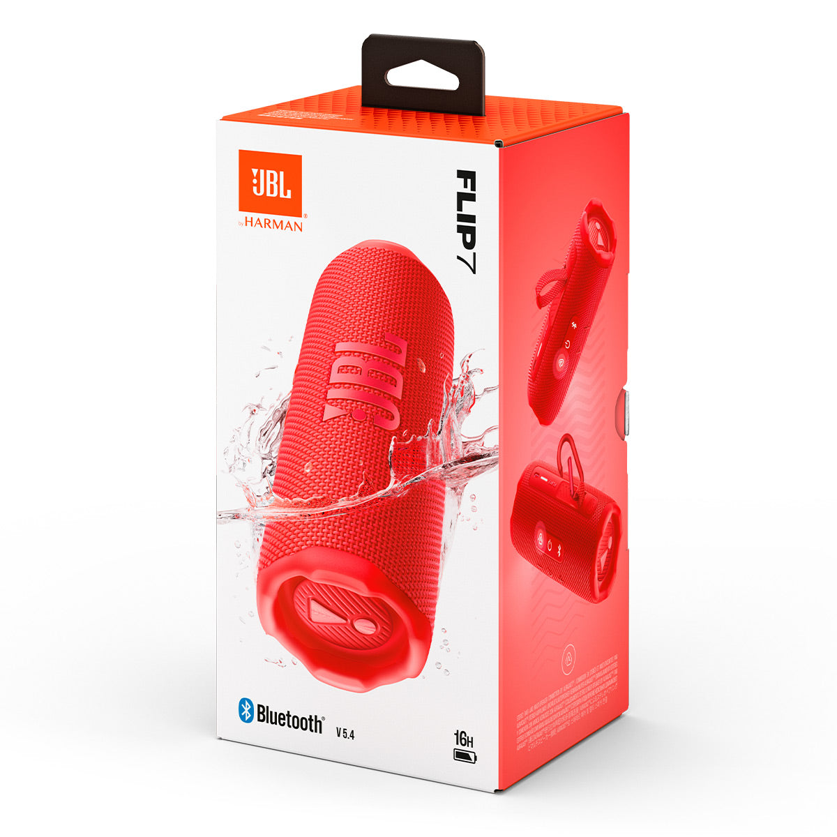 JBL Flip 7 Portable Bluetooth Speaker (Red) – World Wide Stereo