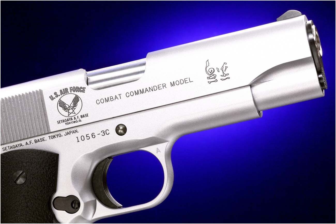 美品 動作確認済み WA コンバットコマンダーSV シルバー 03 美品 動作