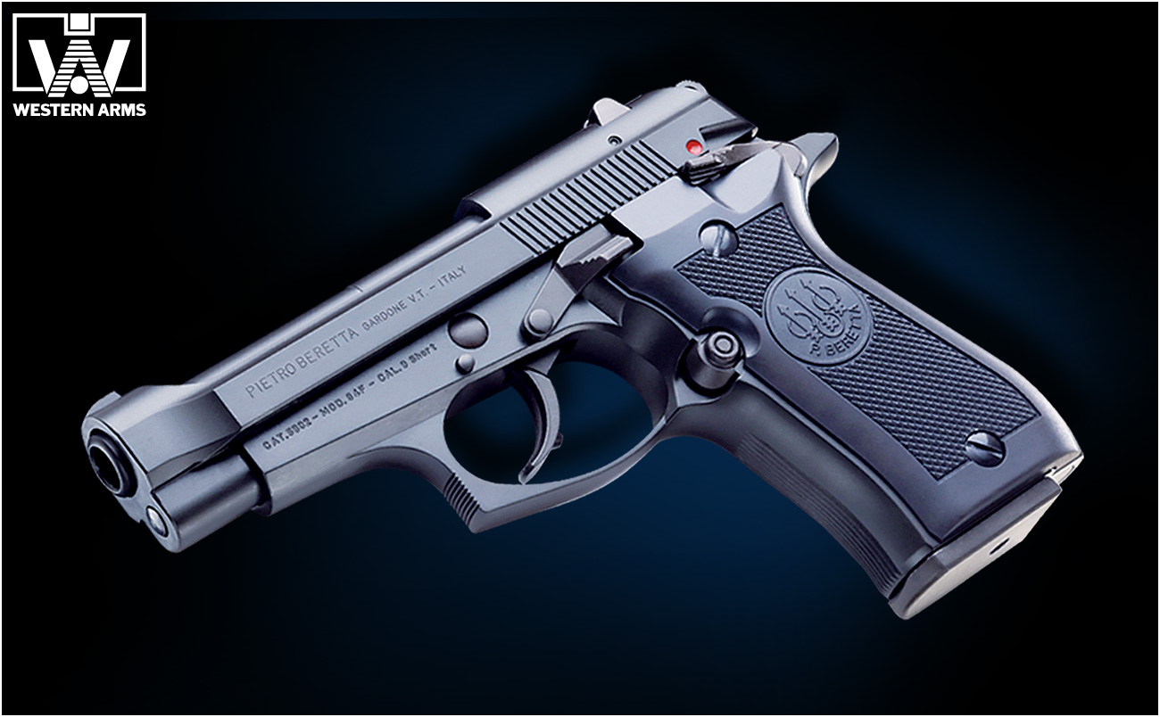 人気のコンパクトベレッタ「WA【ベレッタ】M84FS ガンブラックver