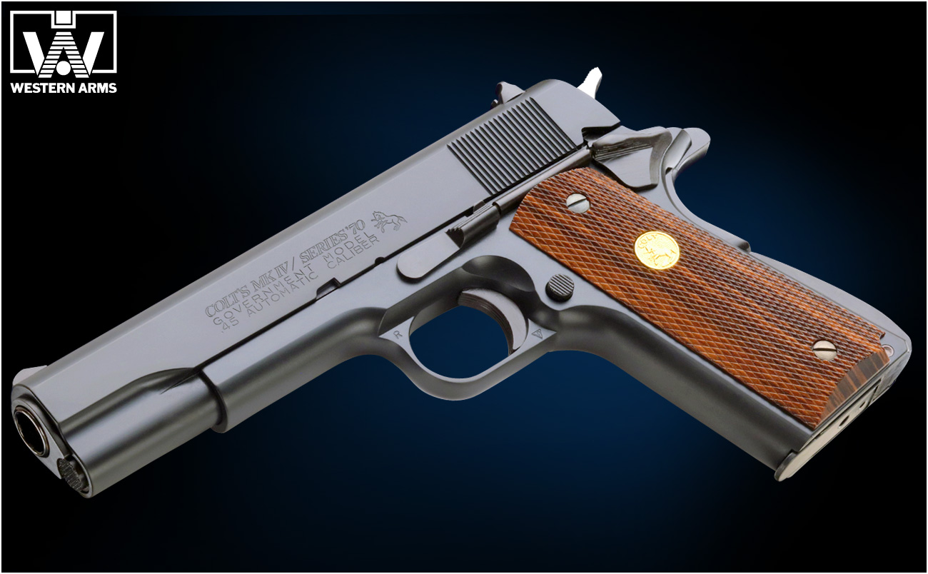 ご注文はお早目に！「コルトMkIVシリーズ70 ガンブラックver.」大好評