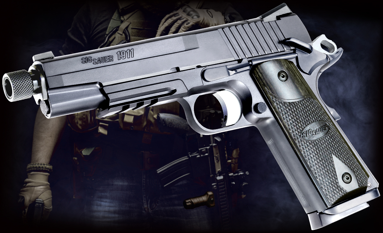 いよいよ残りわずか「WA SIG1911 ブラックウォーター アルタモント