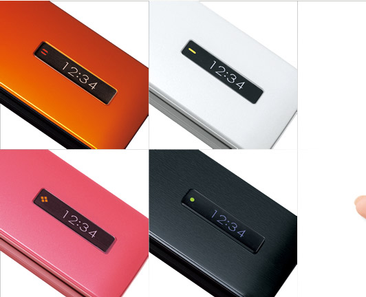 docomoガラケーSH-03E 4個セット 便利機能も充実したスタイリッシュな