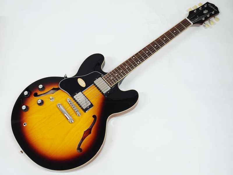 Epiphone Dot サンバースト エレキギター Epiphone Dot Archtop Semi