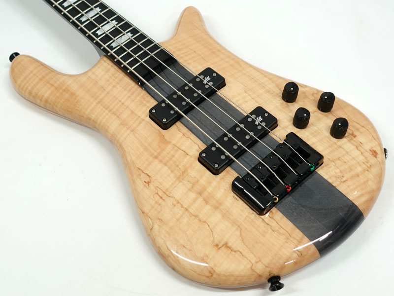 SPECTOR EURO 4 LX SPALTED MAPLE EX-LTD NA/BK LINE ユーロ