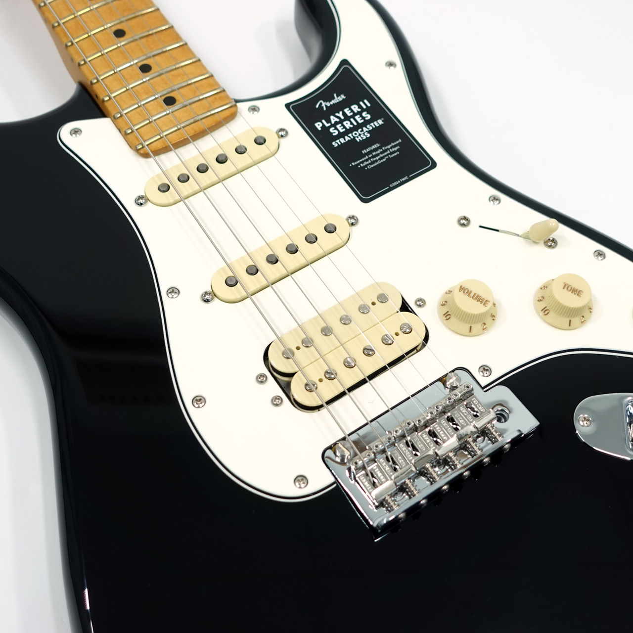 Fender フェンダー Player II Stratocaster HSS Black MN プレイヤー