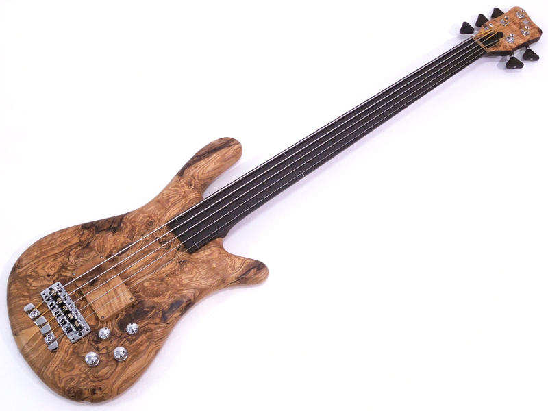 Warwick ワーウィック Custom Shop Streamer LX 5st Fretless Olive