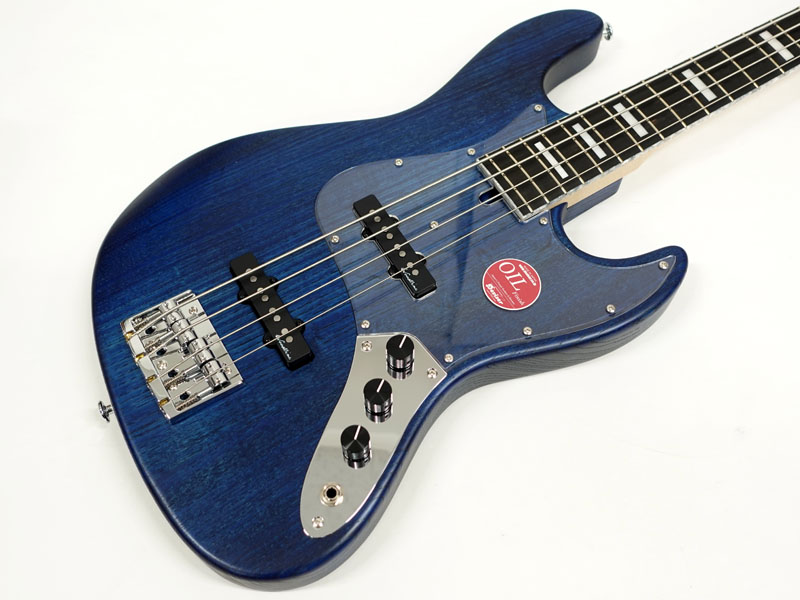 ベース Bacchus WOODLINE ASH4 BLUE OIL WOOD LINE ASH4 BLUE/OIL