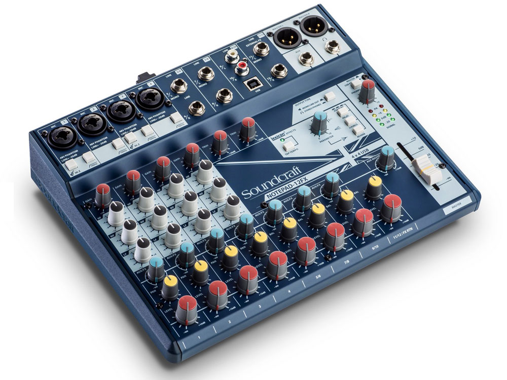 Soundcraft Spirit M12 12chミキサージャンク！ 美品】SOUND CRAFT