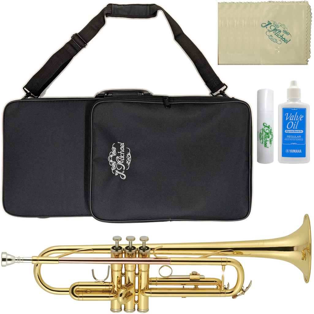 J Michael Jマイケル 3年保証 TR-380 トランペット ラッカー 管楽器 B