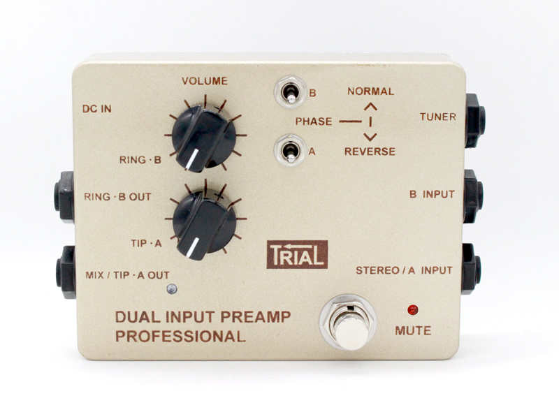 TRIAL トライアル DUAL INPUT PREAMP PROFFESIONAL | ワタナベ楽器店