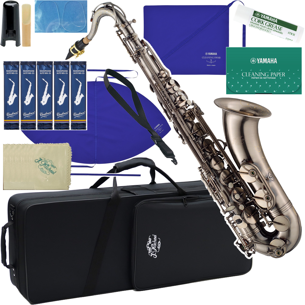 J Michael Jマイケル TN-1100GM テナーサックス ガンメタリック 管体