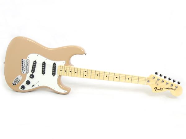 ストラトキャスター エレキギター クリーム色 Fender フェンダー Made