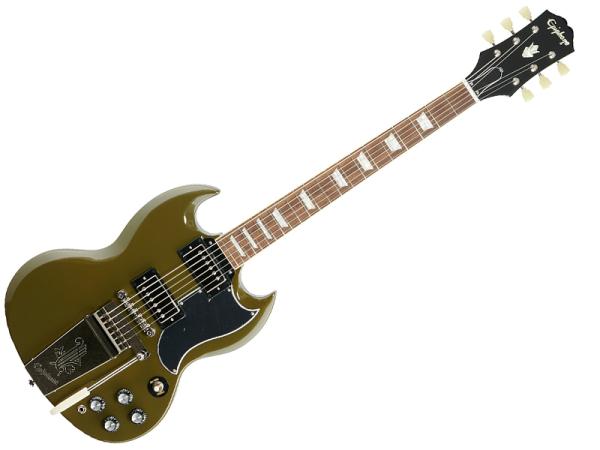 Epiphone エピフォン SG Standard 61 Maestro Vibrola Olive Drab