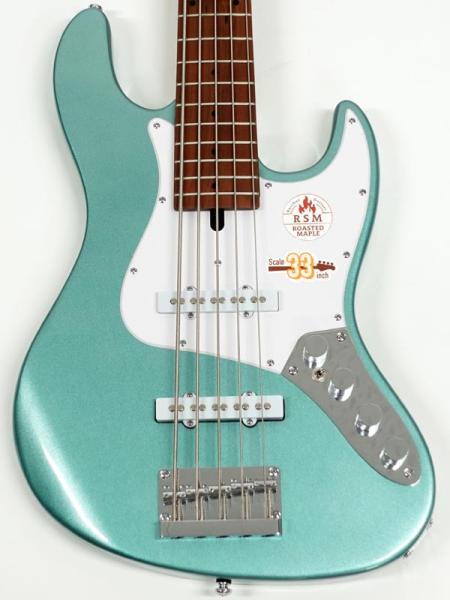 Bacchus バッカス WL5-STD33-AC RSM/M AIB 33インチスケール 5弦ベース